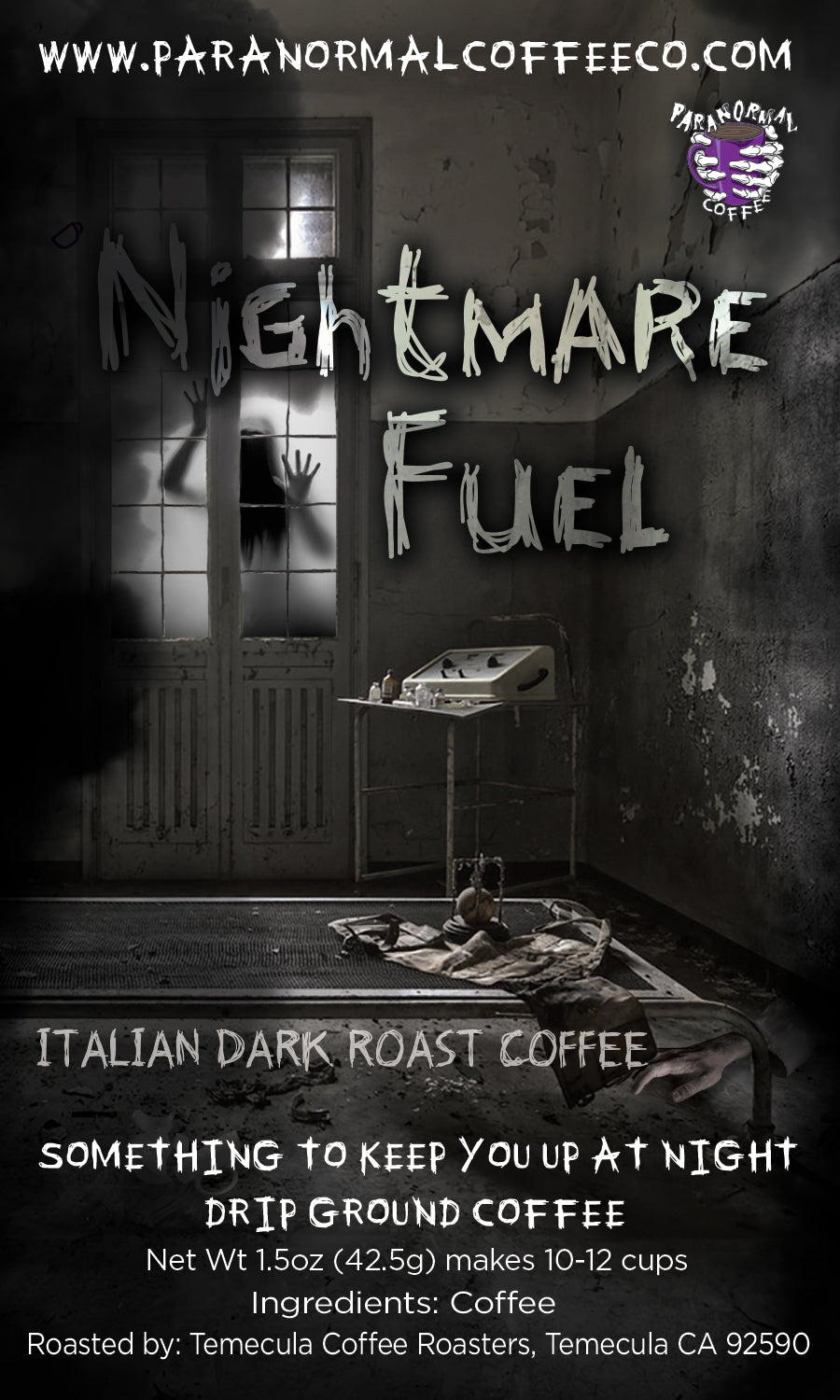 Paranormal Coffee Sample - Free - $6.00  each for shipping