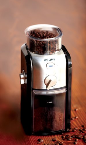 Krups One-Touch Coffee and Spice Grinder 12 Cup Easy to Use, One